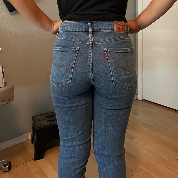 Levi blue skinny jeans size 5 - Picture 5 of 6